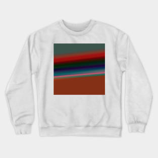 RED BLUE GREEN TEXTURE ART Crewneck Sweatshirt